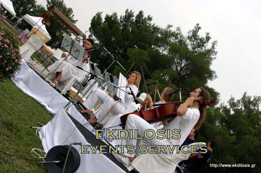 εξέδρες μουσικών εκδηλώσεων Ekdilosis event production