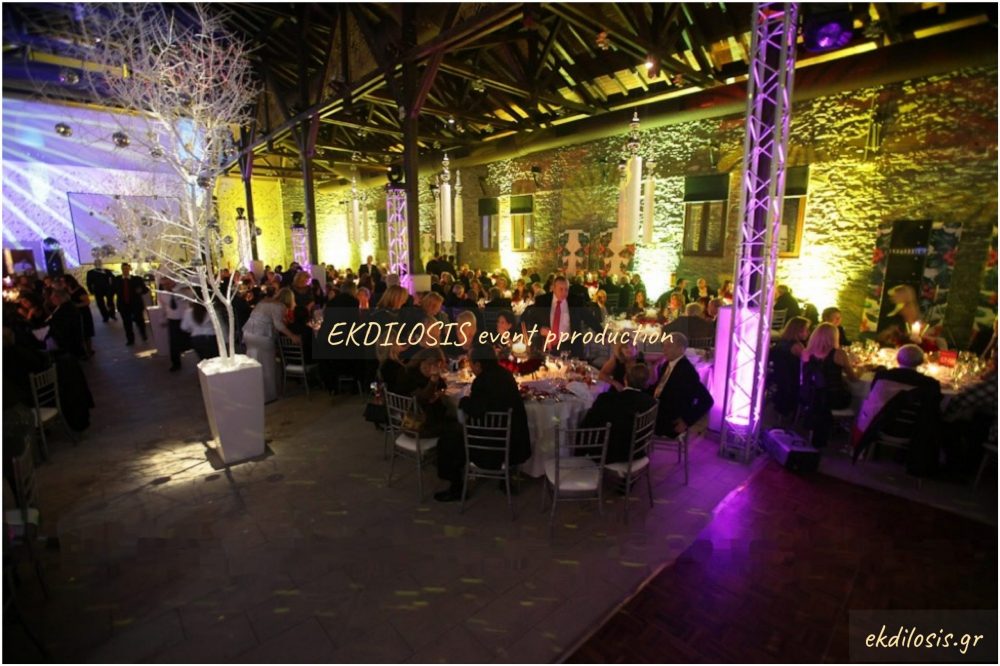 φωτισμοί εκδηλώσεων, πάρτι γάμου της EKDILOSIS event production