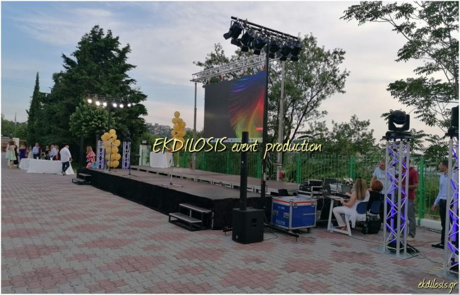 εξέδρες για εκδηλώσεις, συναυλίες, χορευτικά, φεστιβάλ, αποφοιτήσεις της EKDILOSIS event production